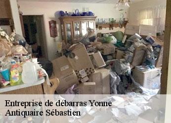 Entreprise de débarras 89 Yonne  Antiquaire Sébastien