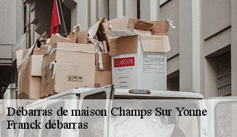 Débarras de maison champs-sur-yonne-89290 Franck débarras