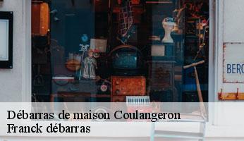 Débarras de maison coulangeron-89580 Franck débarras