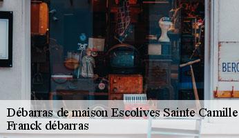 Débarras de maison  escolives-sainte-camille-89290 Franck débarras