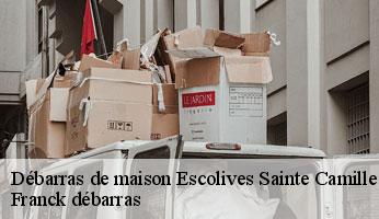 Débarras de maison  escolives-sainte-camille-89290 Franck débarras