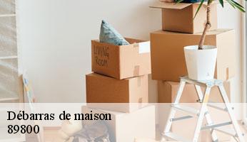 Débarras de maison fye-89800 Franck débarras