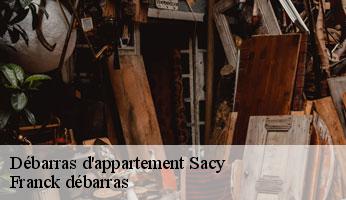 Débarras d'appartement sacy-89270 Franck débarras