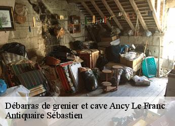 Débarras de grenier et cave  ancy-le-franc-89160 Antiquaire Sébastien