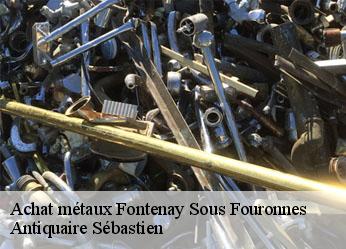 Achat métaux  fontenay-sous-fouronnes-89660 Antiquaire Sébastien