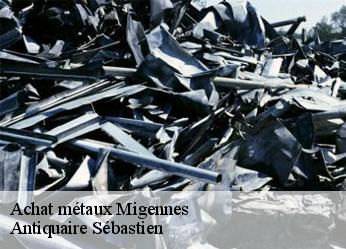 Achat métaux  migennes-89400 Antiquaire Sébastien