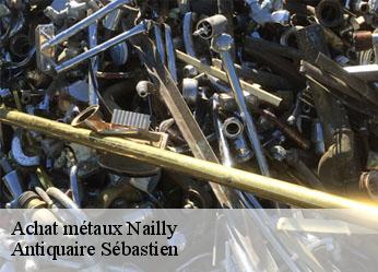 Achat métaux  nailly-89100 Antiquaire Sébastien