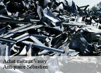 Achat métaux  vassy-89420 Antiquaire Sébastien