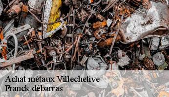 Achat métaux  villechetive-89320 Franck débarras
