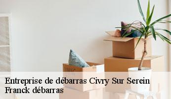 Entreprise de débarras civry-sur-serein-89440 Franck débarras