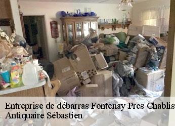 Entreprise de débarras  fontenay-pres-chablis-89800 Antiquaire Sébastien