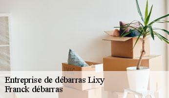 Entreprise de débarras lixy-89140 Franck débarras