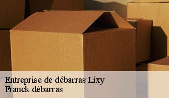 Entreprise de débarras lixy-89140 Franck débarras