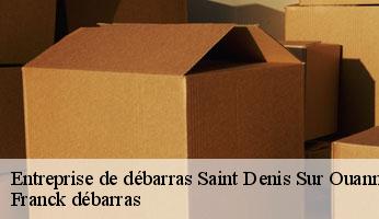 Entreprise de débarras saint-denis-sur-ouanne-89120 Franck débarras
