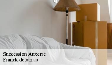 Succession  auxerre-89000 Franck débarras
