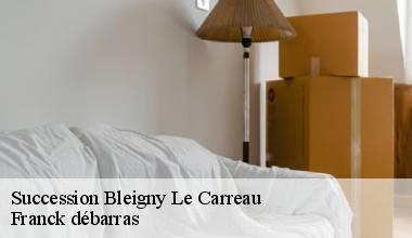Succession bleigny-le-carreau-89230 Franck débarras