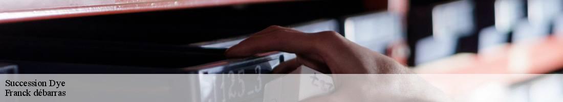 Succession  dye-89360 Franck débarras