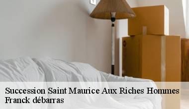 Succession saint-maurice-aux-riches-hommes-89190 Franck débarras